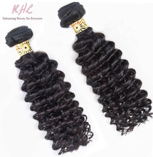 Load image into Gallery viewer, 12A DEEP WAVE HAIR 3pcs Bundle Deal 100% UNPROCESSED VIRGIN HUMAN HAIR