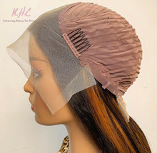 Load image into Gallery viewer, 13x4 1b/30 9A Grade STRAIGHT 100% UNPROCESSED VIRGIN HUMAN HAIR LACE FRONT wig