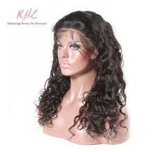 Load image into Gallery viewer, 12A Grade WATER WAVE 13x4 or 13x6 100% UNPROCESSED VIRGIN HUMAN HAIR LaceFrontal Wig (Transparent/HD Lace)