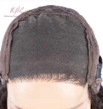 Load image into Gallery viewer, 10A Grade 4x4 LACE CLOSURE WATER WAVE 100% UNPROCESSED VIRGIN HUMAN HAIR Wig (TRANSPARENT/HD Lace)