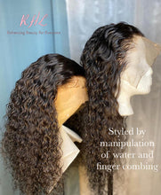 Load image into Gallery viewer, 10A Grade DEEP WAVE 13x4 or 13x6 100% UNPROCESSED VIRGIN HUMAN HAIR LaceFrontal Wig (Transparent/HD Lace)