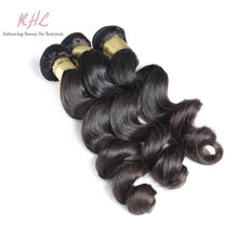 Load image into Gallery viewer, 12A LOOSE WAVE HAIR 3pcs Bundle Deal 100% UNPROCESSED VIRGIN HUMAN HAIR