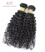 Load image into Gallery viewer, 12A CURLY HAIR 3pcs Bundle Deal 100% UNPROCESSED VIRGIN HUMAN HAIR