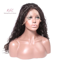 Load image into Gallery viewer, 10A Grade WATER WAVE 13x4 or 13x6 100% UNPROCESSED VIRGIN HUMAN HAIR LaceFrontal Wig (Transparent/HD Lace)