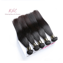Load image into Gallery viewer, 10A STRAIGHT HAIR 3pcs Bundle Deal 100% UNPROCESSED VIRGIN HUMAN HAIR