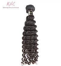 Load image into Gallery viewer, 10A DEEP WAVE HAIR 100% UNPROCESSED VIRGIN HUMAN HAIR (SINGLE BUNDLE)