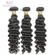 Load image into Gallery viewer, 12A DEEP WAVE HAIR 100% UNPROCESSED VIRGIN HUMAN HAIR (SINGLE BUNDLE)