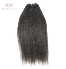 Load image into Gallery viewer, 10A KINKY STRAIGHT HAIR 100% UNPROCESSED VIRGIN HUMAN HAIR (SINGLE BUNDLE)