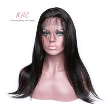 Load image into Gallery viewer, 12A Grade STRAIGHT 13x4 or 13x6 100% UNPROCESSED VIRGIN HUMAN HAIR LaceFrontal Wig (Transparent/HD Lace)