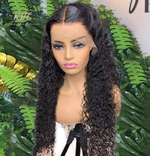 Load image into Gallery viewer, 9A Grade DEEP WAVE 13x4 or 13x6 100% UNPROCESSED VIRGIN HUMAN HAIR LaceFrontal Wig (Transparent/HD Lace)