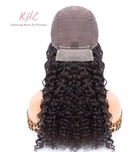 Load image into Gallery viewer, 10A Grade 4x4 LACE CLOSURE DEEP WAVE 100% UNPROCESSED VIRGIN HUMAN HAIR Wig (TRANSPARENT/HD Lace)