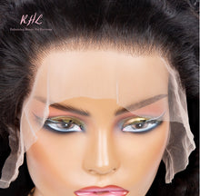 Load image into Gallery viewer, 9A Grade CURLY 13x4 or 13x6 100% UNPROCESSED VIRGIN HUMAN HAIR LaceFrontal Wig (Transparent/HD Lace)