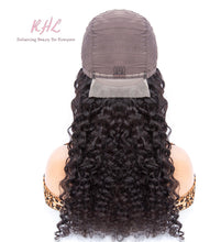 Load image into Gallery viewer, 10A Grade 5x5 HD LACE CLOSURE DEEP WAVE 100% UNPROCESSED VIRGIN HUMAN HAIR Wig