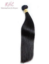 Load image into Gallery viewer, 12A STRAIGHT HAIR 100% UNPROCESSED VIRGIN HUMAN HAIR (SINGLE BUNDLE)