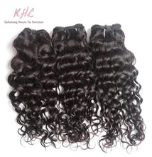 Load image into Gallery viewer, 12A JERRY CURL HAIR 3pcs lot + 4x4 Closure = Bundle Deal 100% UNPROCESSED VIRGIN HUMAN HAIR Transparent lace / HD lace