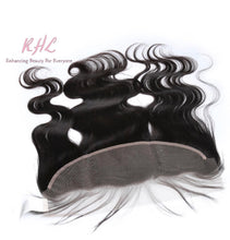 Load image into Gallery viewer, 12A BODY WAVE HAIR 3pcs lot + 13x4 or 13x6 Frontal = Bundle Deal 100% UNPROCESSED VIRGIN HUMAN HAIR Transparent lace / HD lace