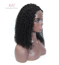 Load image into Gallery viewer, 10A Grade 4x4 LACE CLOSURE JERRY CURL 100% UNPROCESSED VIRGIN HUMAN HAIR Wig (TRANSPARENT/HD Lace)