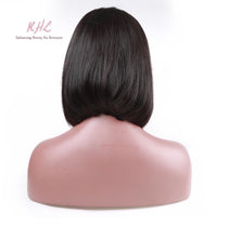 Load image into Gallery viewer, 13x4 8A GRADE SHORT STRAIGHT BOB 100% UNPROCESSED VIRGIN HUMAN HAIR STRAIGHT Wig