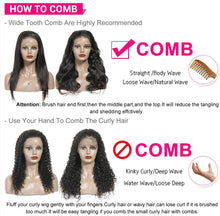 Load image into Gallery viewer, 13x4 1b/30 9A Grade STRAIGHT 100% UNPROCESSED VIRGIN HUMAN HAIR LACE FRONT wig