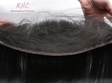 Load image into Gallery viewer, 10A STRAIGHT 13x4 OR 13x6 100% UNPROCESSED VIRGIN HUMAN HAIR TRANSPARENT/HD LACE FRONTAL