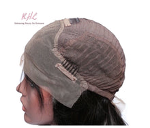 Load image into Gallery viewer, 13x4 8A GRADE SHORT STRAIGHT BOB 100% UNPROCESSED VIRGIN HUMAN HAIR STRAIGHT Wig