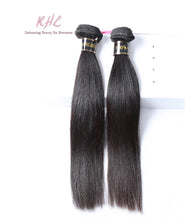 Load image into Gallery viewer, 10A STRAIGHT HAIR 100% UNPROCESSED VIRGIN HUMAN HAIR (SINGLE BUNDLE)
