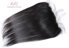 Load image into Gallery viewer, 10A STRAIGHT 13x4 OR 13x6 100% UNPROCESSED VIRGIN HUMAN HAIR TRANSPARENT/HD LACE FRONTAL