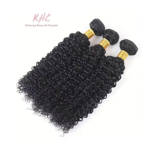 12A KINKY CURLY HAIR 3pcs Bundle Deal 100% UNPROCESSED VIRGIN HUMAN HAIR