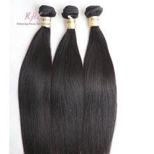 Load image into Gallery viewer, 12A STRAIGHT HAIR 100% UNPROCESSED VIRGIN HUMAN HAIR (SINGLE BUNDLE)
