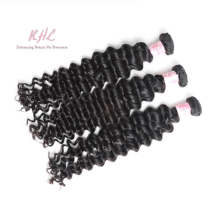 9A DEEP WAVE HAIR 3pcs Bundle Deal 100% UNPROCESSED VIRGIN HUMAN HAIR