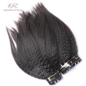 10A KINKY STRAIGHT HAIR 100% UNPROCESSED VIRGIN HUMAN HAIR (SINGLE BUNDLE)