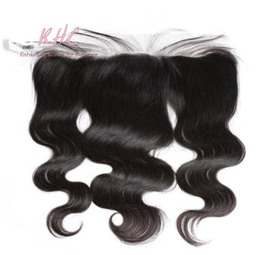 9A BODYWAVE HAIR 3pcs lot + 13x4 or 13x6 Frontal = Bundle Deal 100% UNPROCESSED VIRGIN HUMAN HAIR Transparent lace / HD lace