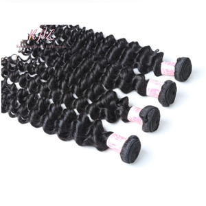 9A DEEP WAVE HAIR 3pcs Bundle Deal 100% UNPROCESSED VIRGIN HUMAN HAIR