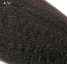 Load image into Gallery viewer, 12A KINKY STRAIGHT HAIR 100% UNPROCESSED VIRGIN HUMAN HAIR (SINGLE BUNDLE)
