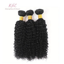 Load image into Gallery viewer, 12A KINKY CURLY HAIR 3pcs Bundle Deal 100% UNPROCESSED VIRGIN HUMAN HAIR
