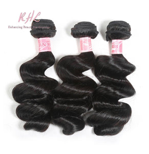 9A LOOSE WAVE HAIR 3pcs lot + 5x5 Closure = Bundle Deal 100% UNPROCESSED VIRGIN HUMAN HAIR  HD lace Closure