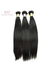 Load image into Gallery viewer, 12A STRAIGHT HAIR 100% UNPROCESSED VIRGIN HUMAN HAIR (SINGLE BUNDLE)
