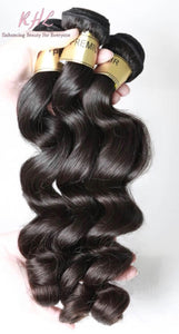 12A LOOSE WAVE HAIR 100% UNPROCESSED VIRGIN HUMAN HAIR (SINGLE BUNDLE)