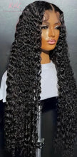 Load image into Gallery viewer, 12A Grade CURLY 13x4 or 13x6 100% UNPROCESSED VIRGIN HUMAN HAIR LaceFrontal Wig (Transparent/HD Lace)
