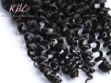 Load image into Gallery viewer, 10A CURLY 4x4 or 5x5  100% UNPROCESSED VIRGIN HUMAN HAIR TRANSPARENT/HD LACE Closure
