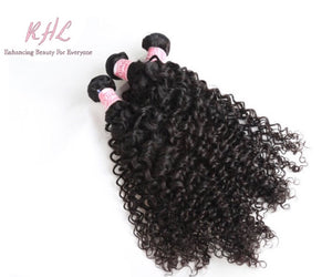 9A CURLY 100% UNPROCESSED VIRGIN HUMAN HAIR (SINGLE BUNDLE)