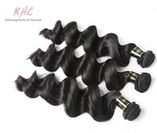 Load image into Gallery viewer, 10A LOOSE WAVE HAIR 3pcs Bundle Deal 100% UNPROCESSED VIRGIN HUMAN HAIR
