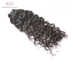 9A WATER WAVE 100% UNPROCESSED VIRGIN HUMAN HAIR (SINGLE BUNDLE)