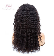 Load image into Gallery viewer, 12A Grade JERRY CURL 13x4 or 13x6 100% UNPROCESSED VIRGIN HUMAN HAIR LaceFrontal Wig (Transparent/HD Lace)
