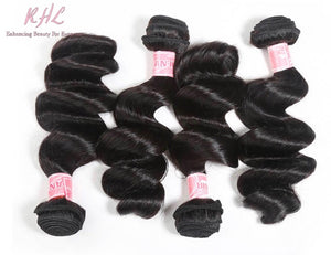 9A LOOSE WAVE HAIR 3pcs Bundle Deal 100% UNPROCESSED VIRGIN HUMAN HAIR