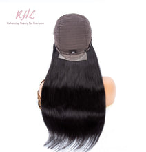 Load image into Gallery viewer, 9A Grade STRAIGHT 13x4 or 13x6 100% UNPROCESSED VIRGIN HUMAN HAIR LaceFrontal Wig (Transparent/HD Lace)
