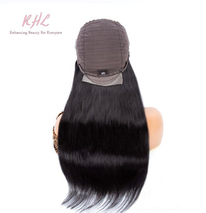 9A Grade STRAIGHT 13x4 or 13x6 100% UNPROCESSED VIRGIN HUMAN HAIR LaceFrontal Wig (Transparent/HD Lace)