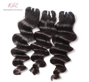 12A LOOSE DEEP WAVE HAIR 3pcs lot + 4x4 Closure = Bundle Deal 100% UNPROCESSED VIRGIN HUMAN HAIR Transparent lace / HD lace