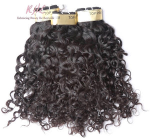 12A WATER WAVE HAIR 3pcs lot + 4x4 Closure = Bundle Deal 100% UNPROCESSED VIRGIN HUMAN HAIR Transparent lace / HD lace