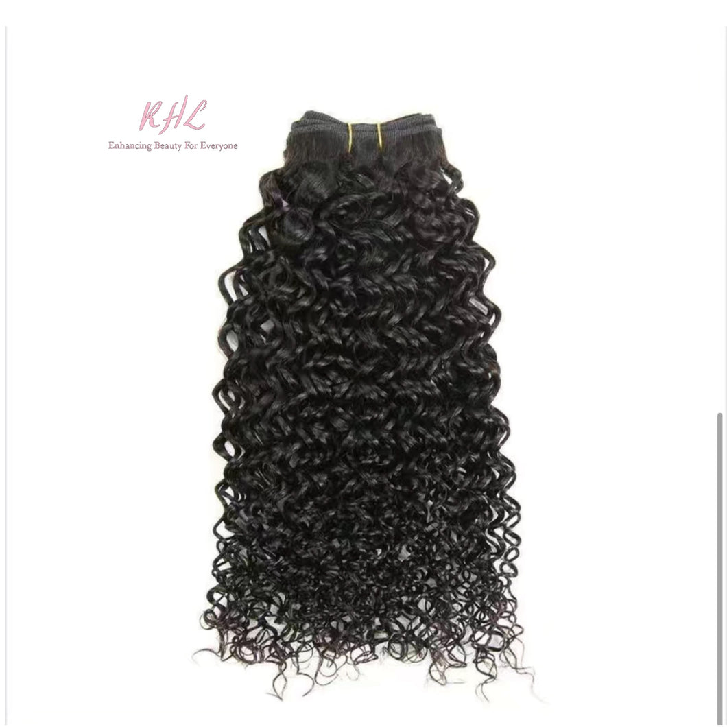 10A KINKY CURLY HAIR 100% UNPROCESSED VIRGIN HUMAN HAIR (SINGLE BUNDLE)